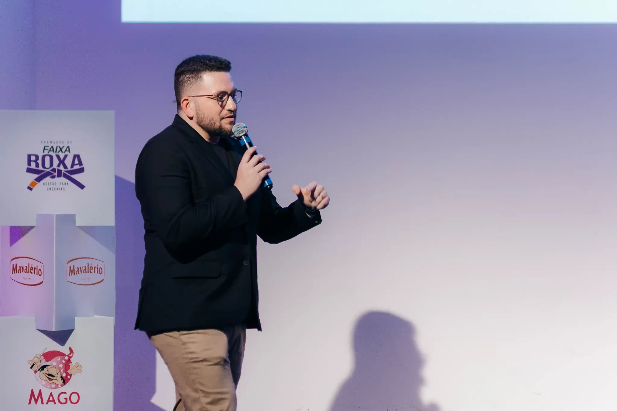 João Victor palestrando