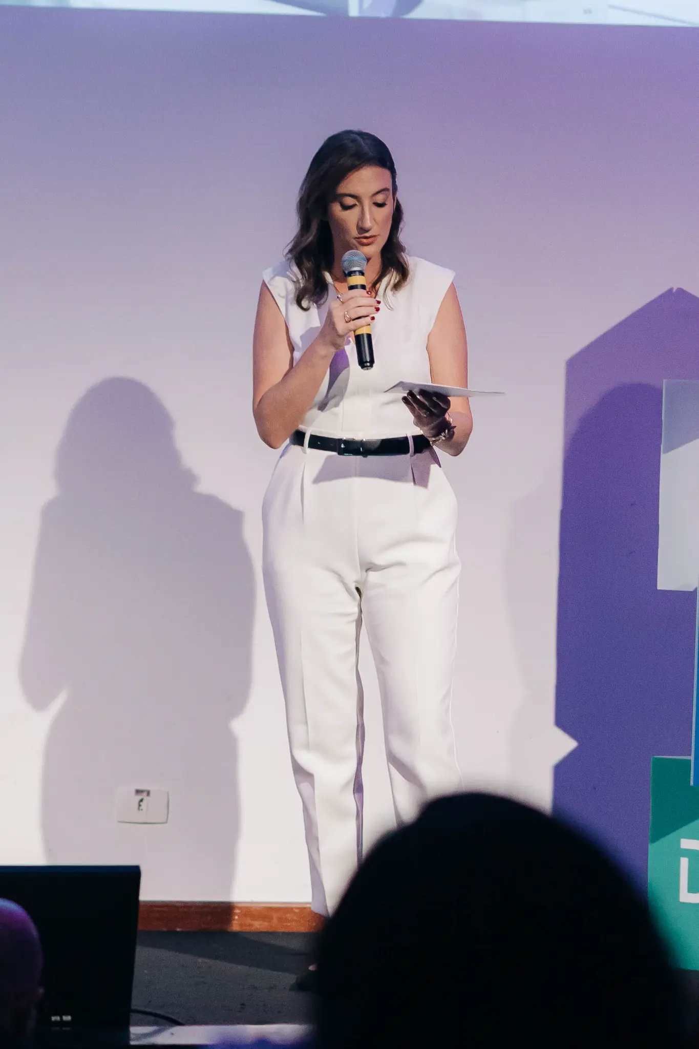 Marina Zinn palestrando